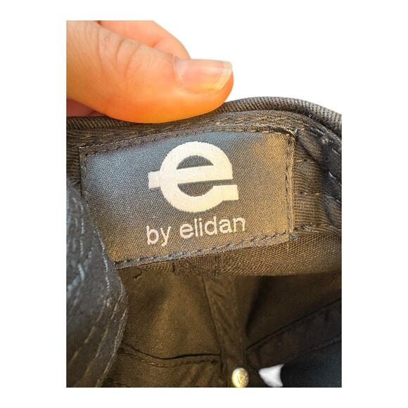E by Elidan Brooklyn New York Baseball Cap Hat Black/ White Embroidered Logo - Picture 7 of 11